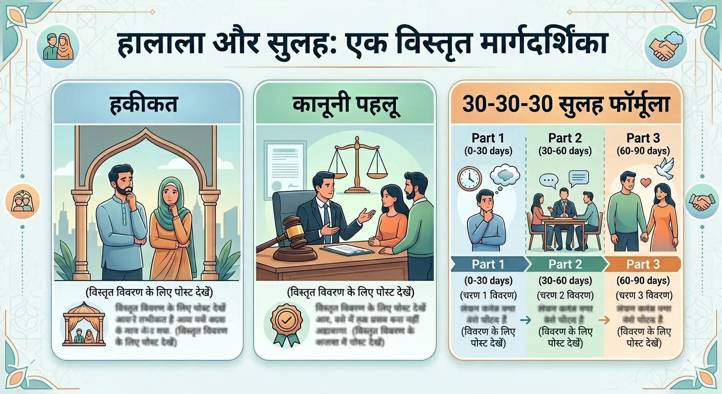 Halala: Haqeeqat, Kanooni Pehlu aur 30-30-30 Reconciliation Formula